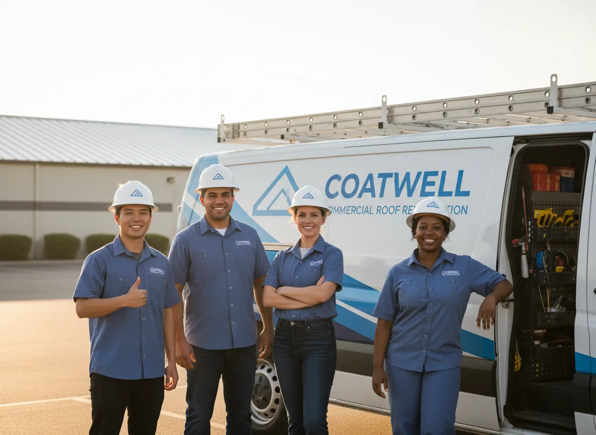 Commercial roof coating company in Thomasville, PA